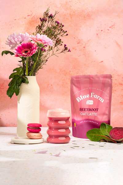 Beetroot Oat Latte von Blue Farm