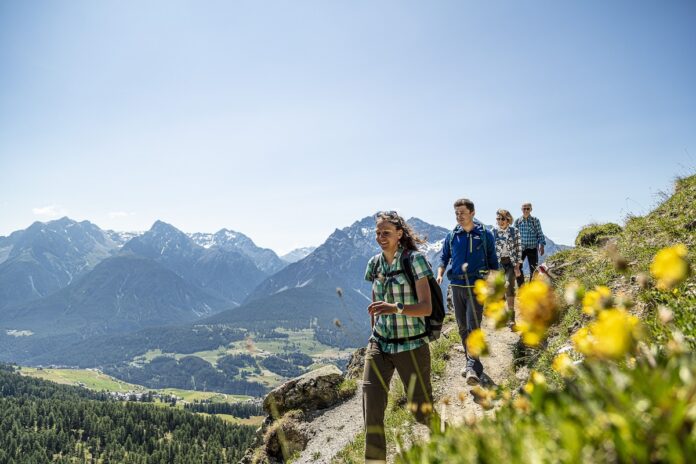 Wunderschöne Wanderrouten Quelle: Andrea Badrutt (Hotel Belvedere)